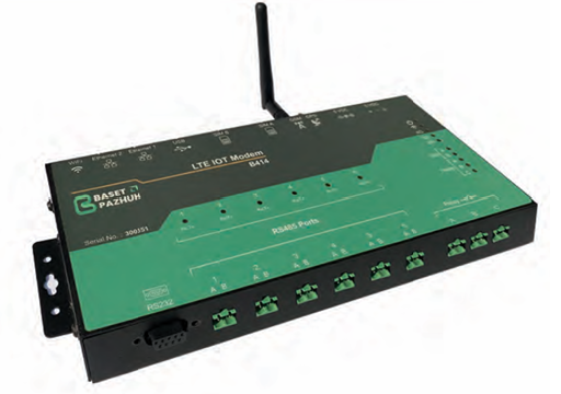 مودم مبدل RS485 به GSM و Ethernet مدل B414