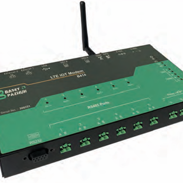 مودم مبدل RS485 به GSM و Ethernet مدل B414